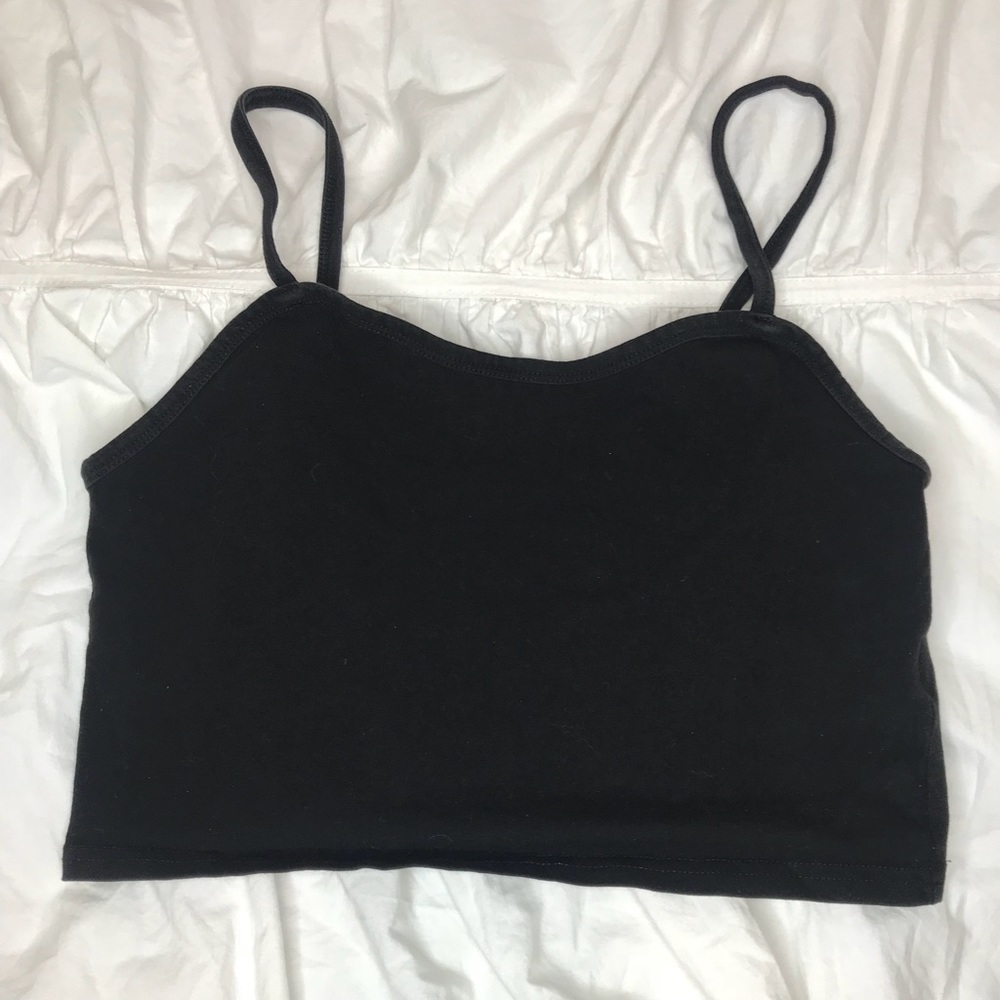 Black Crop Top